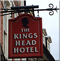 Sign for the Kings Head Hotel, Richmond