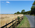 Park Road heading towards Hanslope