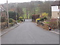 Stafford Hill Lane - looking towards Lane Side