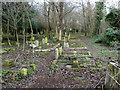 Overgrown graveyard, Kingsbury