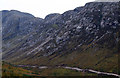 NM8859 : New road on flanks of Carn Meall a' Bhainaiche by Peter Bond