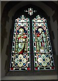 SP5822 : St Edburg, Bicester: stained glass window (II) by Basher Eyre