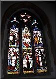 SP5822 : St Edburg, Bicester: stained glass window (VII) by Basher Eyre