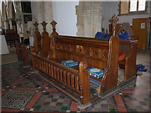 SP5822 : St Edburg, Bicester: choir stalls by Basher Eyre