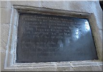 SP5822 : St Edburg, Bicester: memorial (14) by Basher Eyre