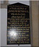 SP5822 : St Edburg, Bicester: memorial (42) by Basher Eyre