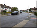 Looking round the bend on Congreve Road