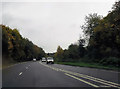 A417 end of dual carriageway