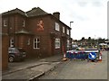 Hartshill: road works outside the Red Lion