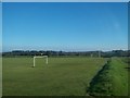 Flood defences at the Playing fields between the Old Road and the A2 at Dundrum