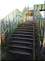 Footbridge at Hart Station