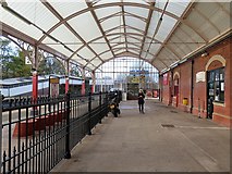 NZ3472 : Monkseaton Metro Station by Andrew Curtis