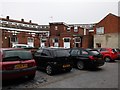 The car park near Coxon Mews, Ashby