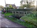 Footbridge by one of the fords in Farway