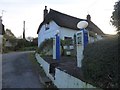 A reminder of the past; petrol pumps in Farway