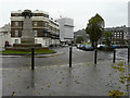 Looking north along Camden Crescent