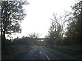 A686 westbound near Bayles