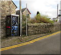 BT phonebox in Llangattock