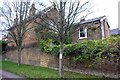 Carlton Road houses seen from Longfield Walk