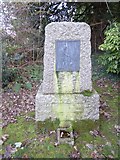 SU6646 : St Mary, Herriard: gravestone by Basher Eyre