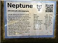 Keele Planet Trail: Neptune (detail)