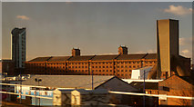 SJ3391 : Converted warehouses at Waterloo Dock, Liverpool by Mike Pennington