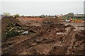 Construction site at Bight Farm