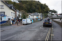 SS7249 : Riverside Road, Lynmouth by Ian S