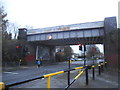 Railway bridge on Collingwood Road, Sutton