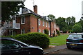 Houses near the church