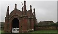 The gatehouse at Erwarton Hall