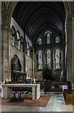 TA2609 : Crossing and Chancel, St James' church by Julian P Guffogg