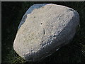  : Erratic with studded bench mark on Croker Hill near Oakgrove by Colin Park