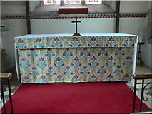 SP4925 : St Mary, Upper Heyford: altar (ii) by Basher Eyre