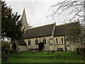 The church of St. John the Evangelist, Whitfield