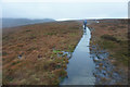 SK0792 : The Pennine Way on Featherbed Moss by Bill Boaden