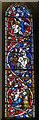 SK9770 : Part of East window, St Mary le Wigford, Lincoln by Julian P Guffogg