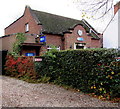 TSB behind a High Street hedge, Albrighton