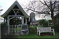 The church gate at Chipstable