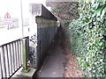 Footpath and cycleway beside the A470