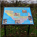 Information board in Donington & Albrighton Local Nature Reserve