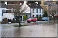 NT2540 : Flooding at Kingsmeadows, Peebles (2) by Jim Barton