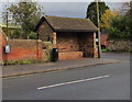 Stone bus shelter, Albrighton