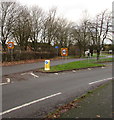 Start of the 40 zone, Newport Road, Cosford