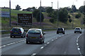 Westbound M62, Ainley Top