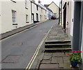 Pavement steps, Bridge Street, Crickhowell