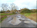 Climping Primary School seen from byway to the south