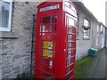 Defibrillator outside the village hall