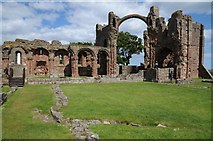 NU1241 : Lindisfarne Priory by Philip Halling