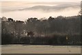 NT2340 : Mist above the Tweed, Peebles by Jim Barton